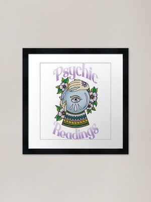 Psychische Lesungen Gerahmter Kunstdruck Gerahmtes Wandbild Poster Leinwanddruck Bild