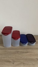 Lot 4 boîtes Tupperware pop - 1,6L - 1L - 2x350ML