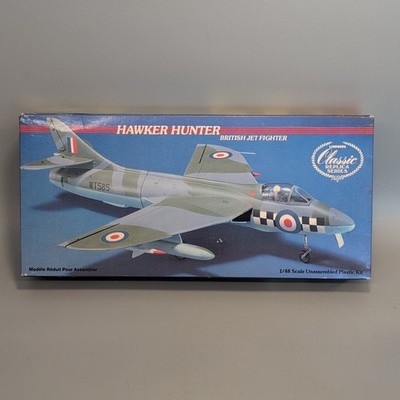 Lindberg 2211 Hawker Hunter RAF Jet 1:48 | Vintage Flugzeug Bausatz | NEU #10