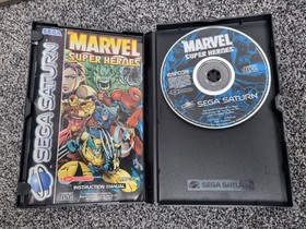 Marvel Super Heroes, Sega Saturn, PAL, Complete, *VGC*
