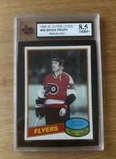 1980-81 Brian Propp OPC O Pee Chee Rookie KSA 8.5