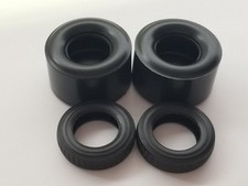 Pro Street Tires Drag Slicks From 66 Chevy Nova Amt 125 Model Kit 1966