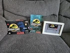 Jurassic Park Nintendo SNES Cartridge CIB (Tested & Authentic)