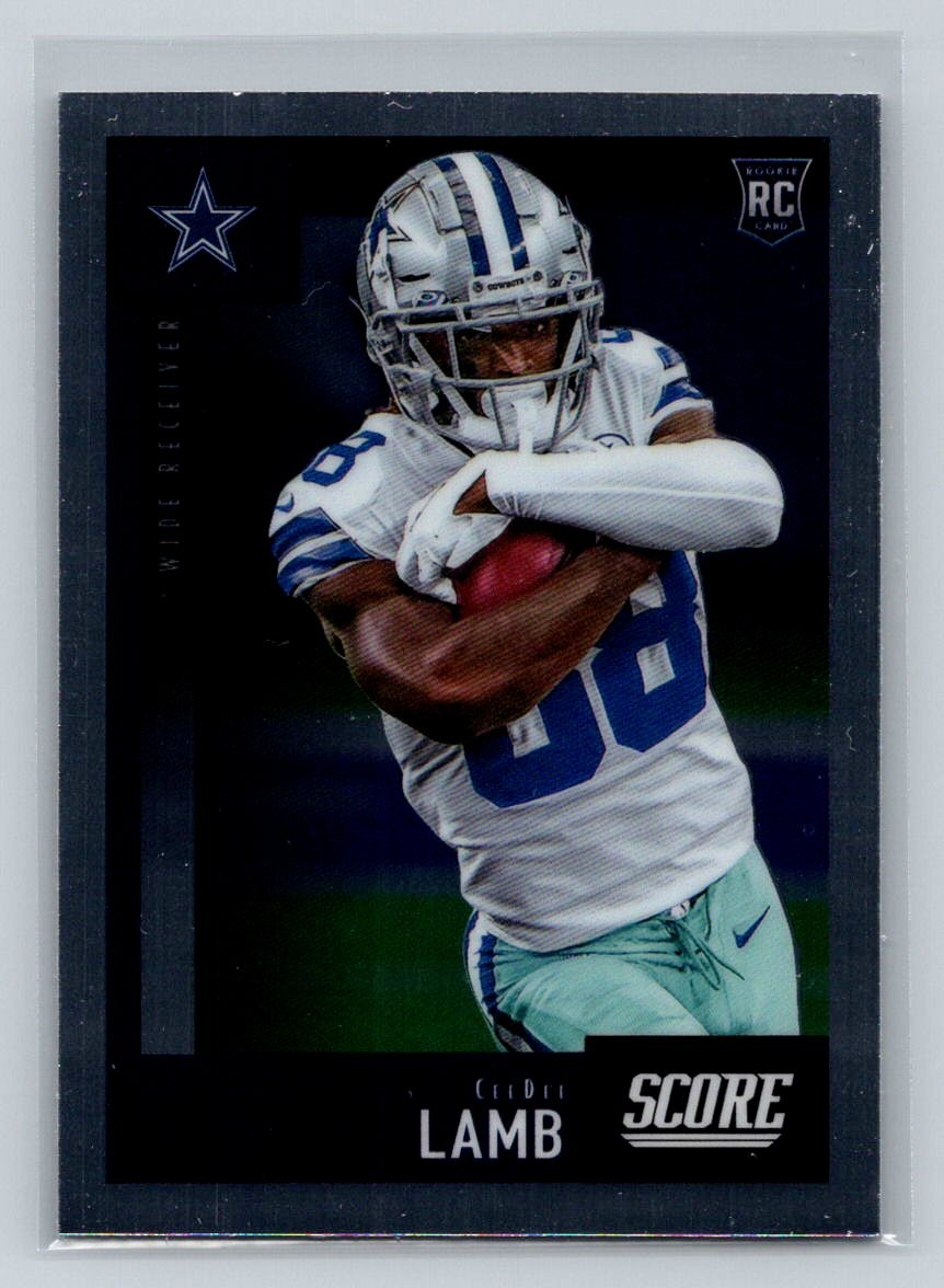 2020 Panini Chronicles #451 CeeDee Lamb 2020 Score Update Rookies Silver
