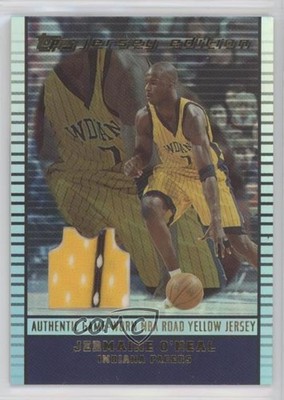 2002-03 Topps Jersey Edition Jermaine O'Neal #jeJO mp7