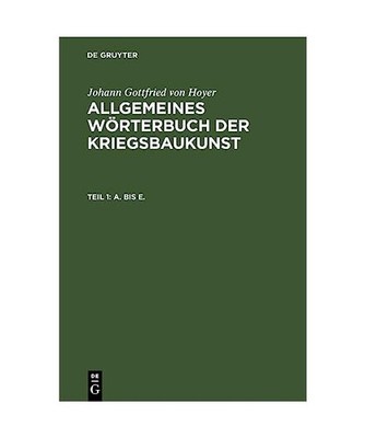 A. bis E., J. G. V. Hoyer