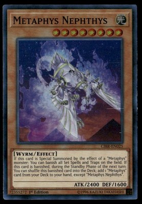 Metaphys Nephthys Circuit Break CIBR-EN025 Super Rare Yugioh Moderately Played