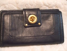 MARC BY MARC JACOBS TURN KEY WALLET, NAVY BLUE, EXCELLENT PRELOVED CONDITION