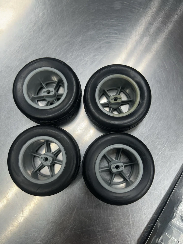 Team Associated Rc18 Wheels And Tires UPGRADE 1/18 NEW - Image 3 of 3