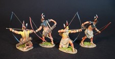 POW004N 4 Powhatan Warriors. By JOHN JENKINS DESIGNS