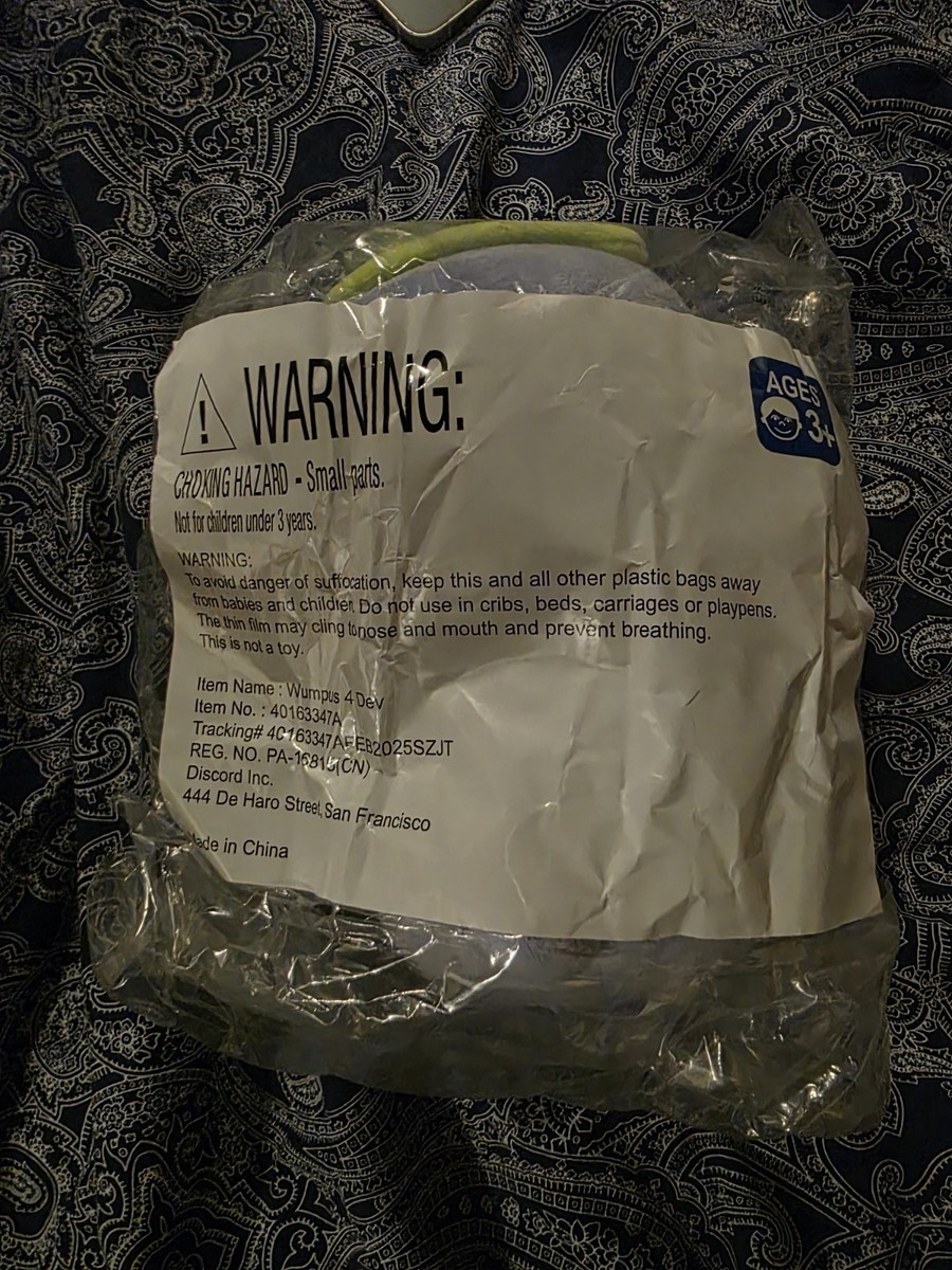 Limited Edition Discord Wumpus GDC , Wumpus With Headphone And