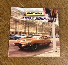 Rare 2007 Matchbox Best of the British 25 Page Catalog Excellent Cond Fast Ship.
