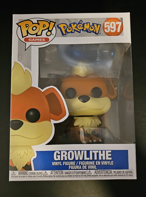 Funko Pop! Games Growlithe Pokémon #597