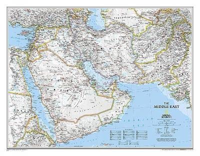 Middle East Classic Map [Laminated], , 9780792250227 | eBay UK