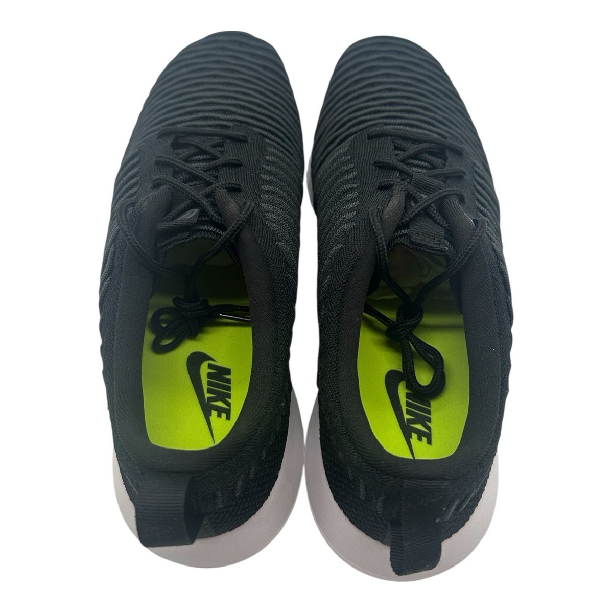 Nike Roshe Two Flyknit Shoes Mens Sz 9 Black/Dark Grey/White Sneakers 844833-001 Amazon.com | Nike Men main image 3