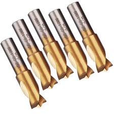 5PCS 3/8 10mm HSS Cobalt Spot Weld Drill Bits...