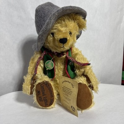 Hermann German Mohair Oktoberfest Limited Edition Bear 1995 #956