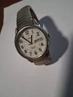 Men's Times Indigo Stainless Steel Watch WR30M CR2016 with Day/Date Vintage