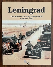 LENINGRAD  Advance of Army Group North, 1941  Decision Games SPI, 1994. Complete