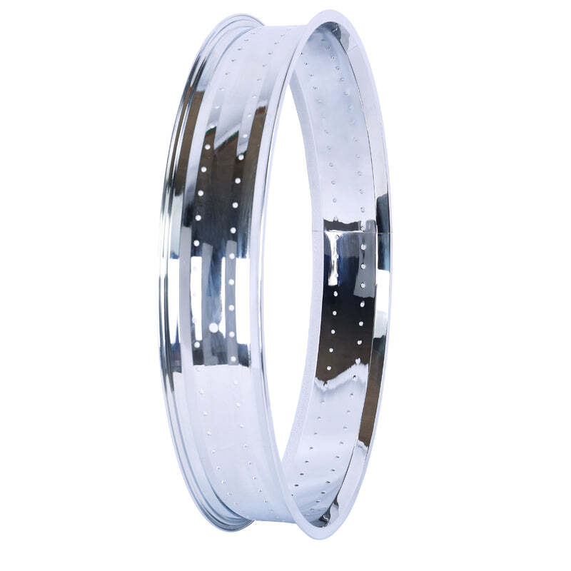 MIRROR POLISHED FAT Chrome Bicycle Rim 26