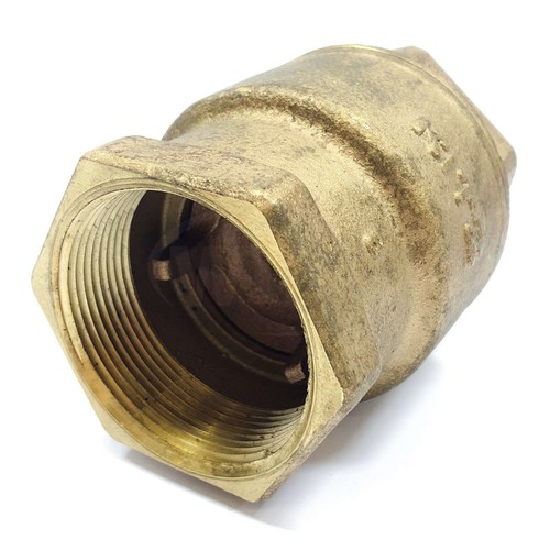Kitz #36 Bronze Check Valve, 2" NPT Threaded, 250WOG, Silent Type, FPM Disc - Picture 2 of 4