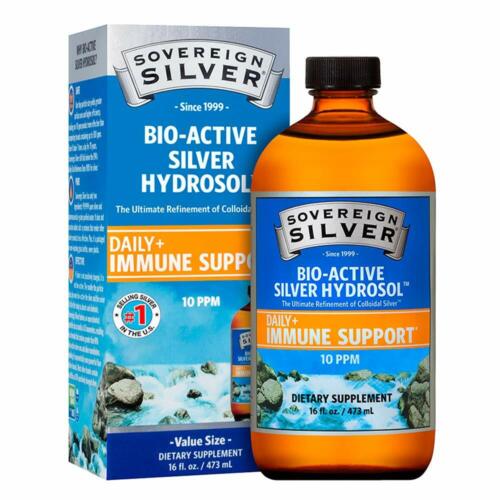 Sovereign Silver Bio-Active Silver Hydrosol for Immune Support (Economy Size) -