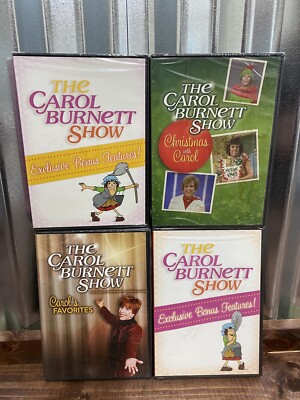 Carol Burnett Show 4 DVD Lot NEW SEALED 9 Carols Favorites, Christmas, Bonus