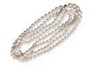 Gatsby 20's Style 73cm Beaded Pearl Necklace Various Colours Costume Jewellery