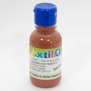 Dettagli Su Colori Per Tessuto Liquido Cmp Terra Siena Bruciata 125 Ml