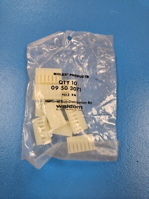 (10PCS) 09-50-3071 MOLEX Headers & Wire Housings HSG 7P W/LKG RAMP UL94V-2