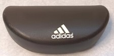 Adidas Black Clamshell Glasses Box Storage Case Lined Interior Pad