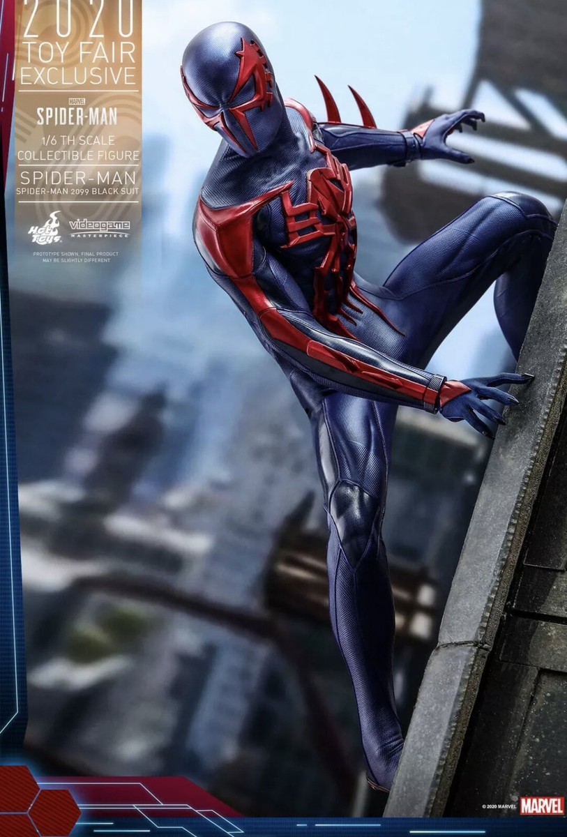 ホットトイズ スパイダーマン（スパイダーマン２０９９ブラック・スーツ版VGM42 New Hot Toys VGM42 Marvel Spider-Man 2099 Black Suit 1/6 Action