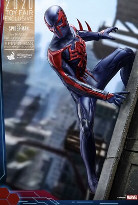 New Hot Toys VGM42 Marvel Spider-Man 2099 Black Suit 1/6 Action