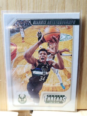 GIANNIS ANTETOKOUNMPO #96 Panini 2019-20 THREADS Card FREE POST