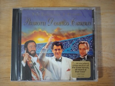 Pavarotti, Domingo & Carreras Music CD - The Essential 3 Tenors [Sealed]