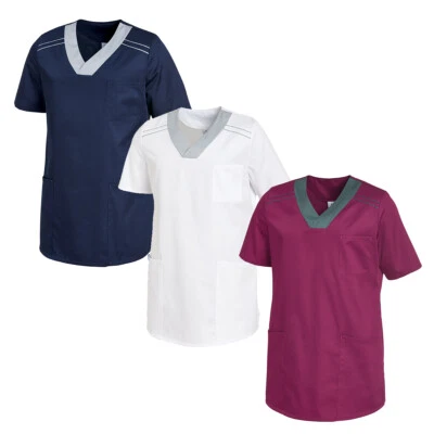 Leiber Unisex Schlupfkasack Pfleger Damen Herren Kasack Pflegerkleidung Kurzarm