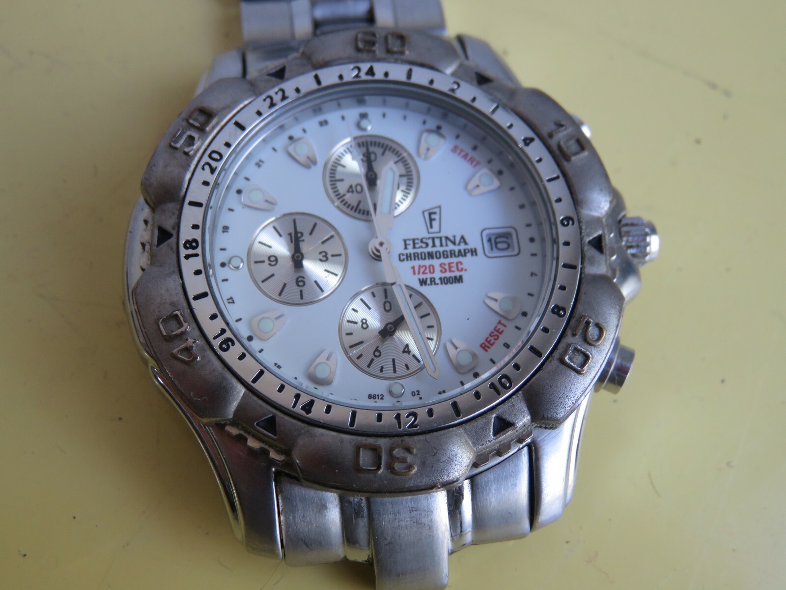 festina chronograph 1 20 sec wr100m