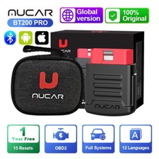 2026 MUCAR BT200 Pro Car OBD2 Diagnostic Scanner Tool Code Reader All System USA