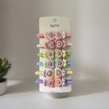 12Pcs Baby Girls Children Hair Clips Magic Wand Pattern Hair Barrettes Hair Pins