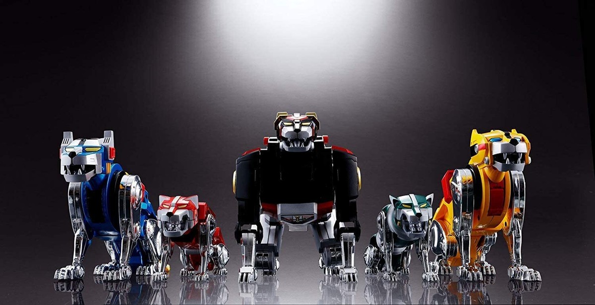 GX-71 Voltron Golion Soul of Chogokin Robot Bandai Tamashii