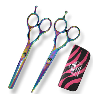 Haarschneidewerkzeuge Salon Scharf Friseurschere Friseur Ausdünnung Schere Set