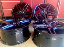 19 Inch Mercedes Black Rims Wheels Set4 New 198.5 199.5 Sl500 Sl550 Amg 19 Inch Mercedes Black Rims Wheels Set4 New 198.5 199.5 Sl500 Sl550 Amg