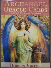 Doreen Virtue ARCHANGEL ORACLE CARDS 45 Card Deck & Guidebook 2004 OUT OF PRINT 