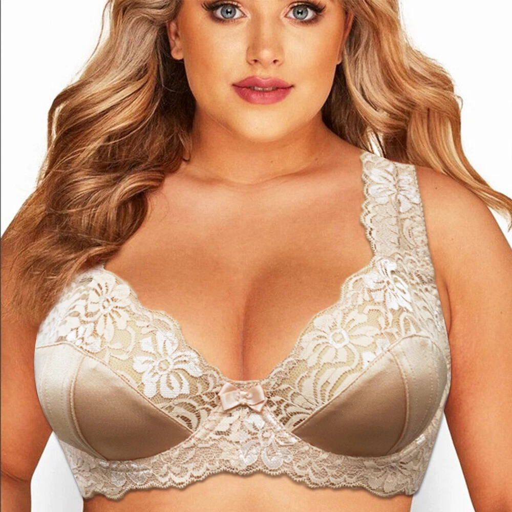 Sexy Bra Women's Lace Underwire Bras Plus Size Brasserie Girl