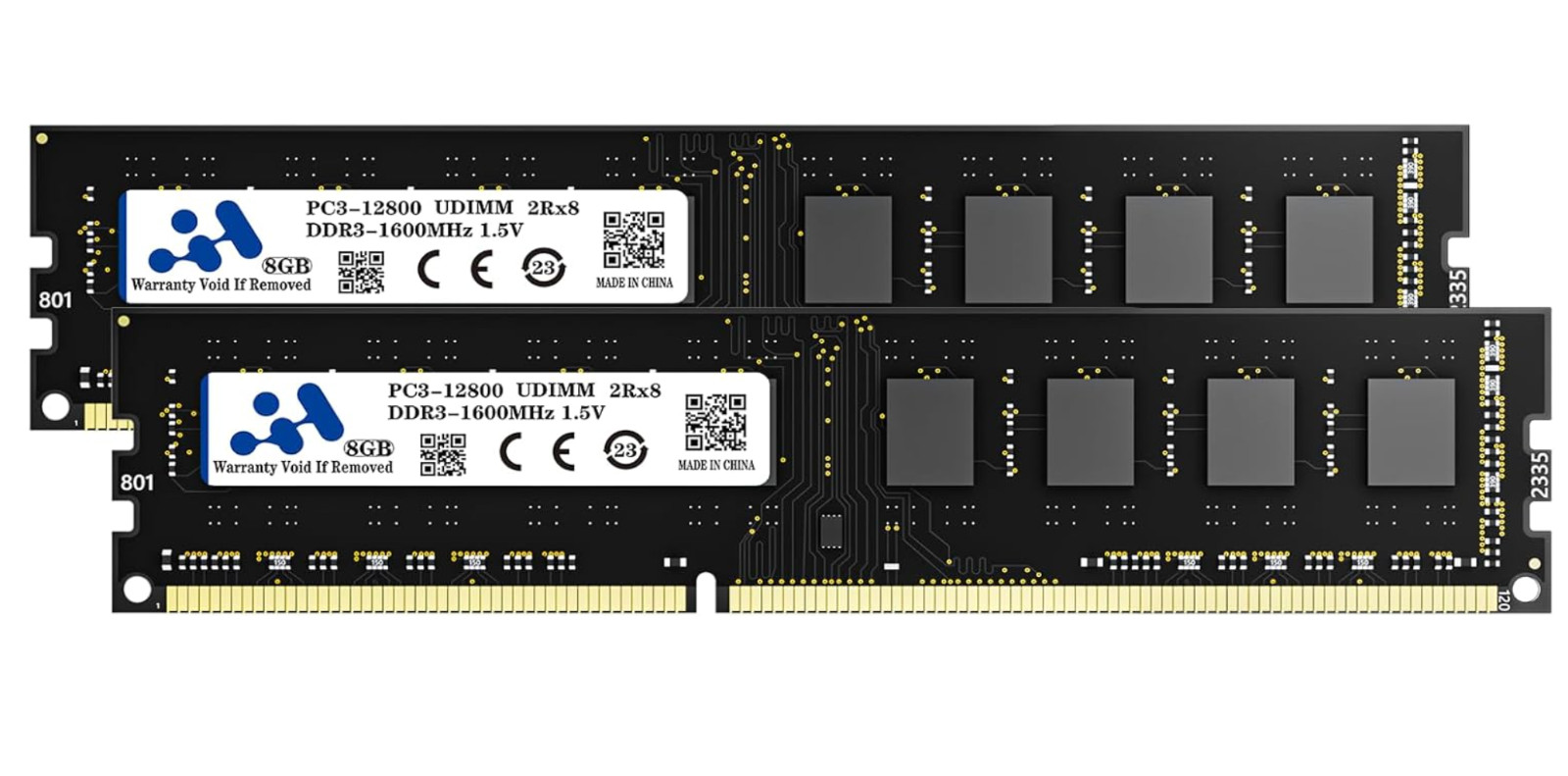 New WALRAN / ASHRAY OR UNBRANDED Desktop Ram DDR3, 1600MHZ 16GB kit (2X8GB). Available Now for $26.99