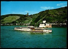 POST CARD, SHIP, KD KOLN-DUSSELDORFER, ROTHENBURG GERMANY