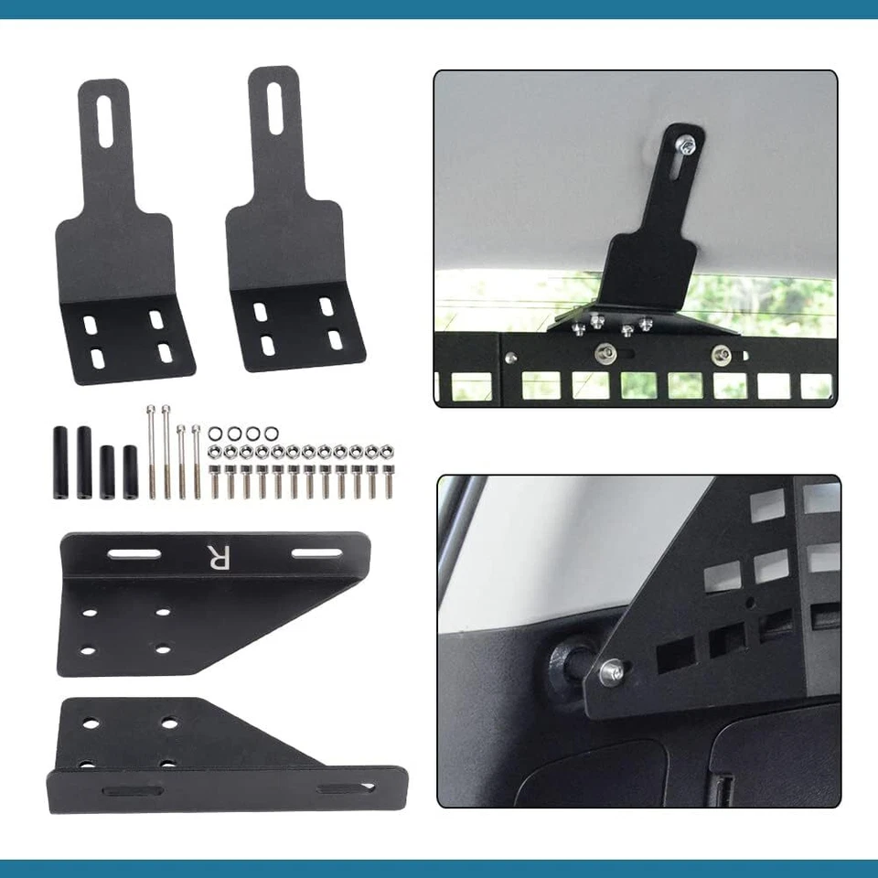 Sistema de panel de almacenamiento modular Windo trasero panel Molle para Toyota 4Runner 2010-2025 Foto 3 de 4