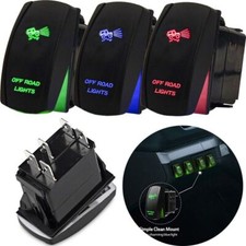 Rocker Switch Led Light Control For Atv Utv Arb Carling Truck Jeep Boat Marine