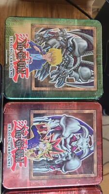 2002 Yu-Gi-Oh 6 Tin Set Sealed | eBay