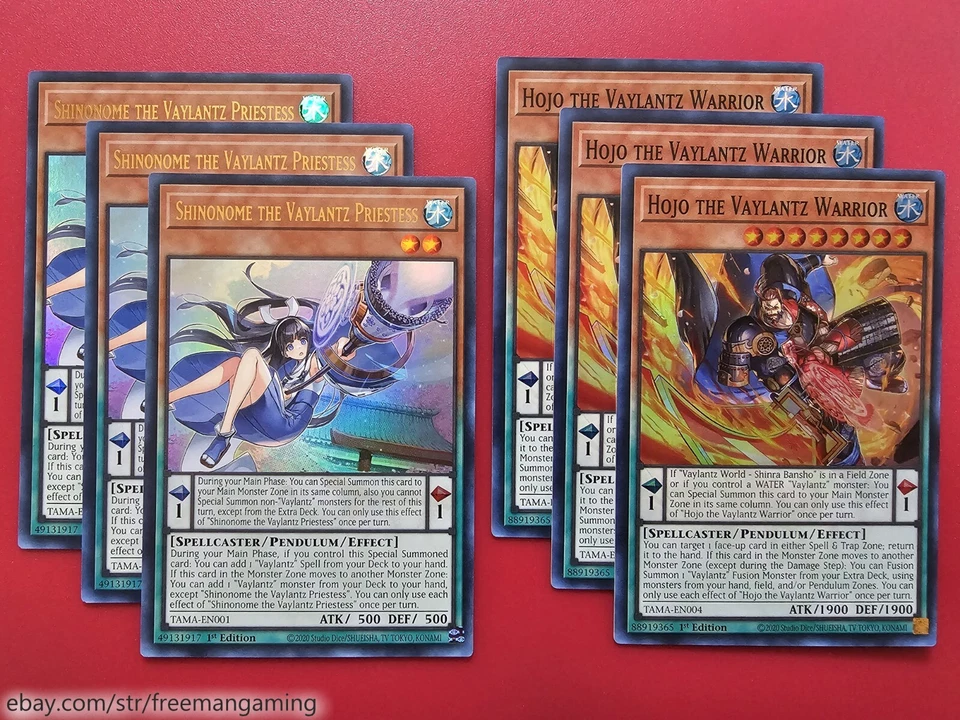 Yugioh Vaylantz Deck 50 Cards TAMA Beyond The Pendulum Complete Tournament Ready - Image 2 of 4